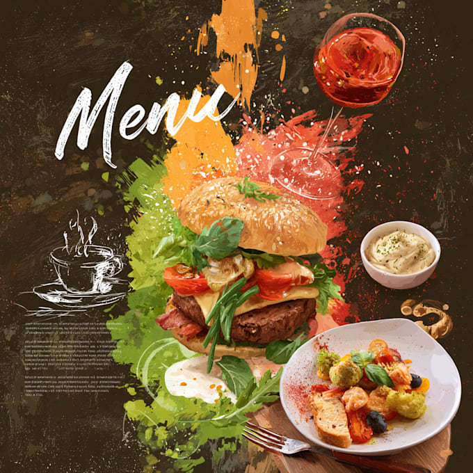 restaurant menu food menu digital menu food menu