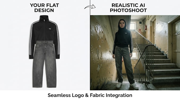 create realistic ai model mockups for your clothing
