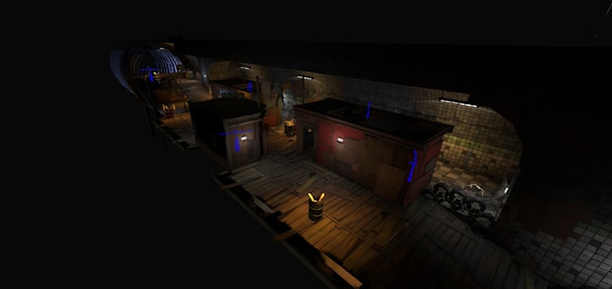 create a professional, and optimized game level for you