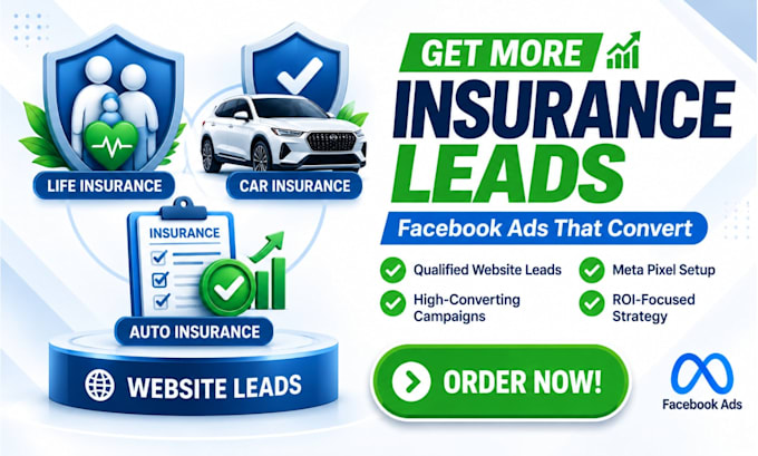 generate life car and auto insurance website leads