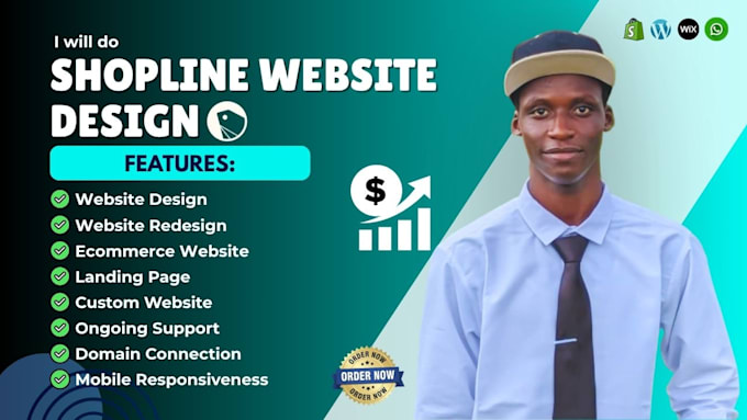 shopline website design store ecommerce website business website