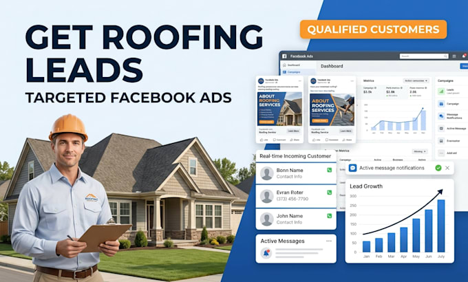 generate high quality roofing leads with facebook ads
