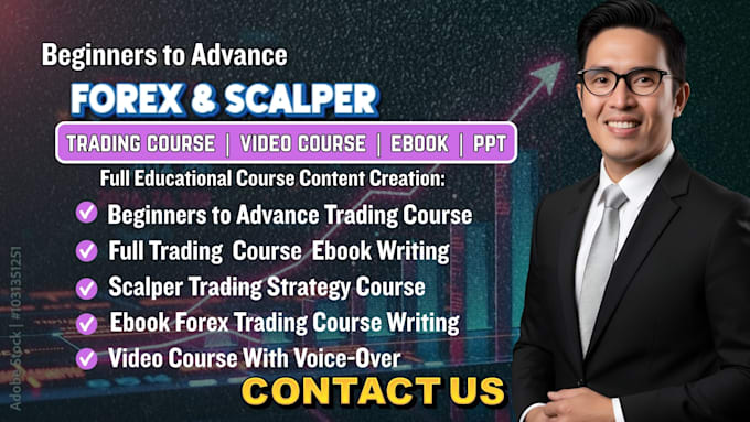 create forex trading scalping course ebook and video course
