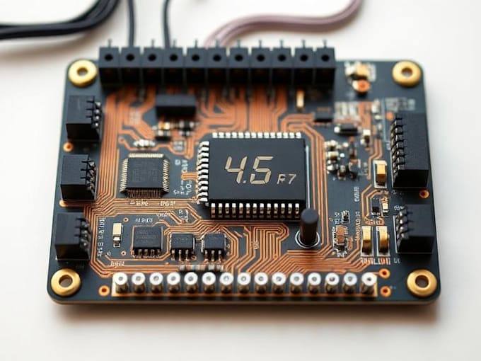 design custom electronics pcb and microcontroller  firmware