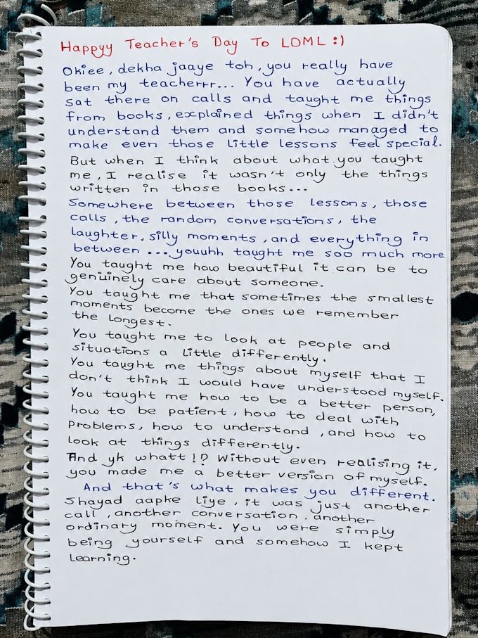 write creative content letters and messages