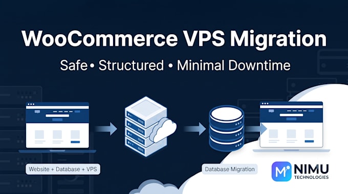 migrate your woocommerce website to a vps with minimal downtime