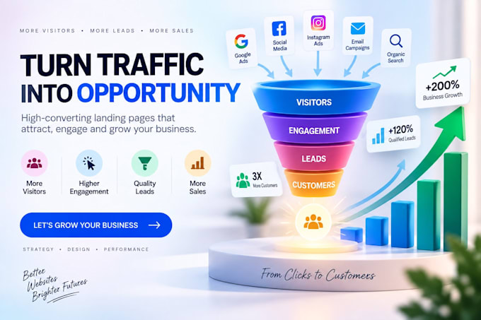design a high converting wordpress landing page