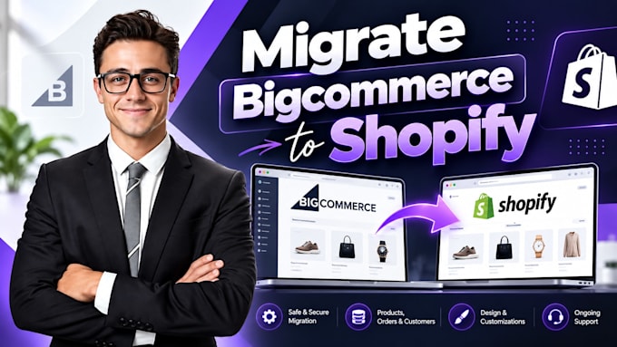 migrate bigcommerce to shopify ecommerce store