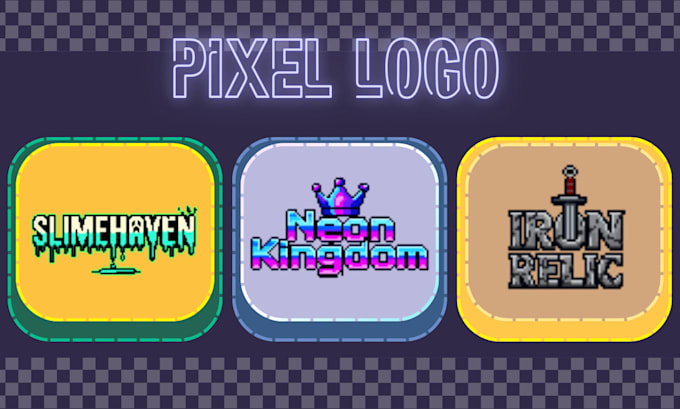 design a pixel art logo for you