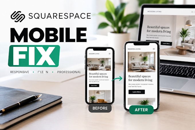 fix squarespace mobile responsiveness and optimize your website