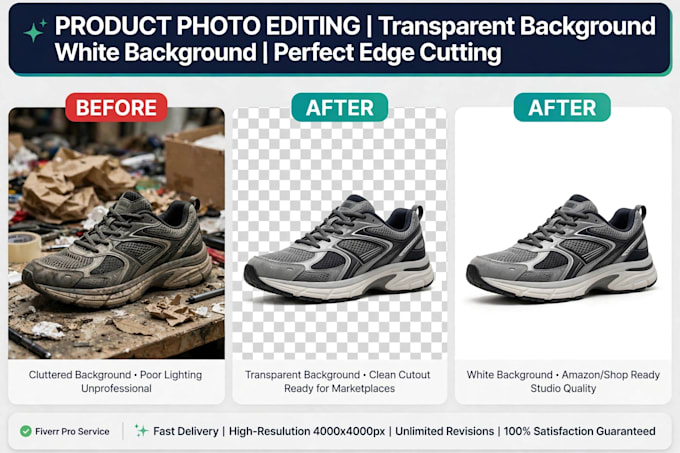 remove background and make transparent in 2 hours