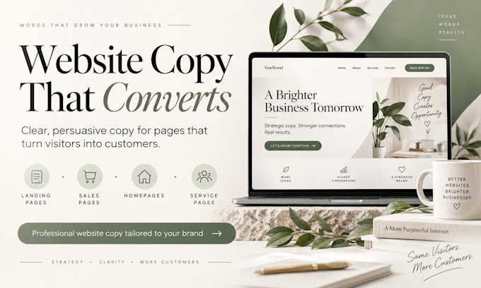write professional german website copy that converts