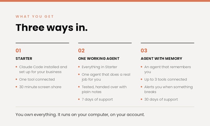 set up claude code and build your first ai agent