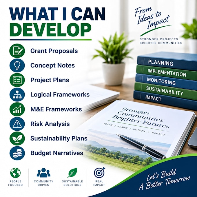 write professional grant proposals for ngos and nonprofits