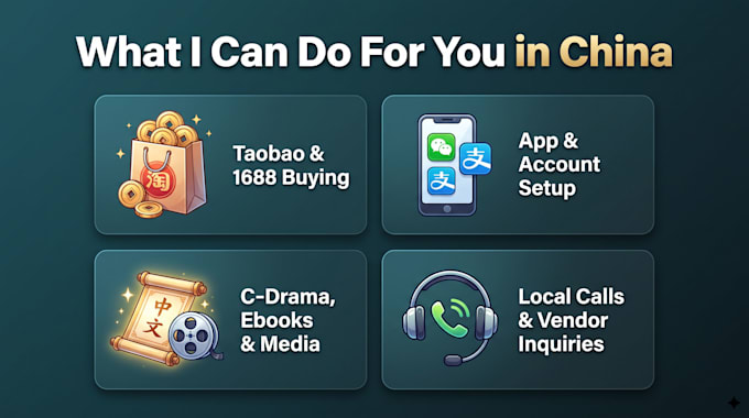 be your china virtual assistant and handle any task in china
