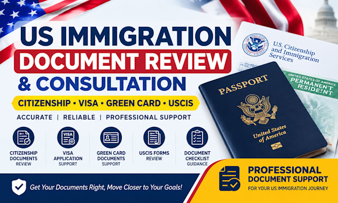 provide US citizenship, immigration and document consultation