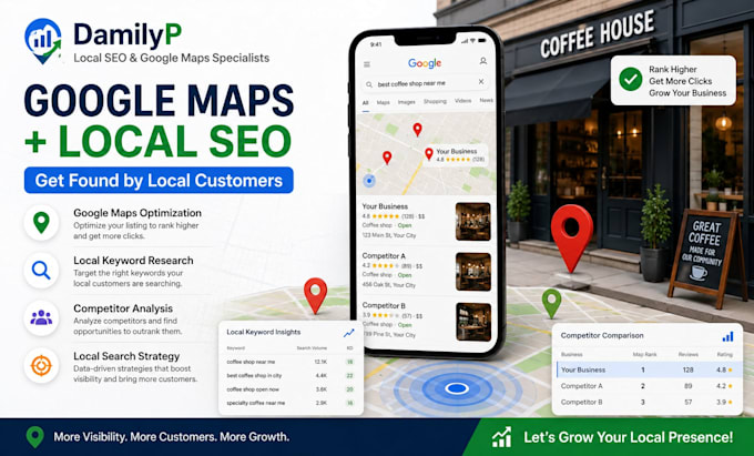 optimize google maps and local SEO for your business