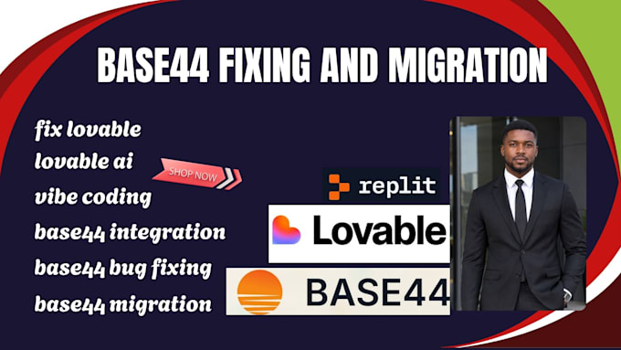 fix, improve, complete launch and migrate lovable, replit, bolt ai web app