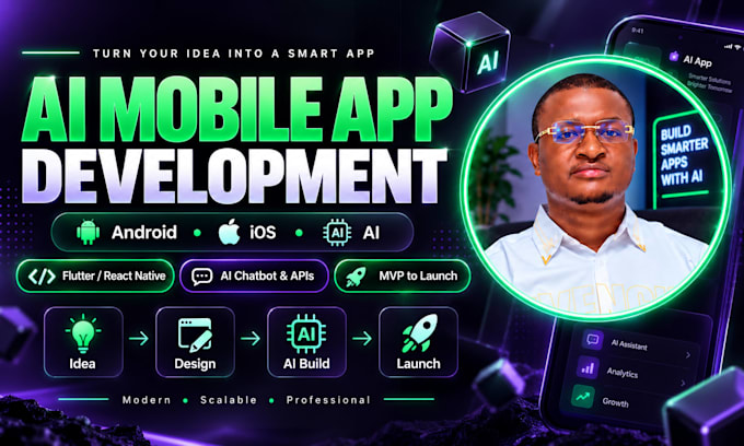 develop ai mobile app development as ai app developer for android and ios