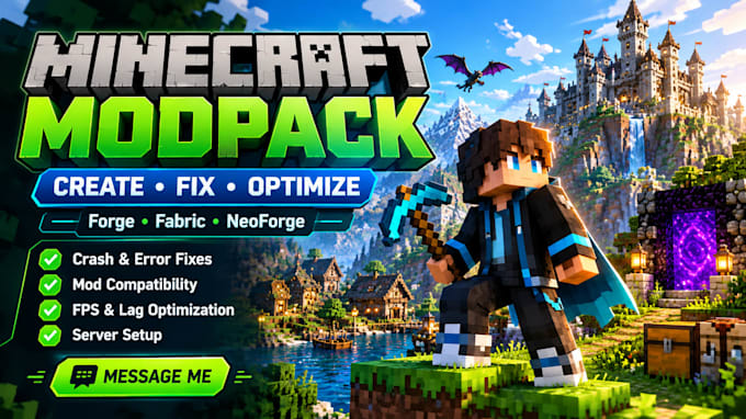 create, fix and optimize your minecraft modpack