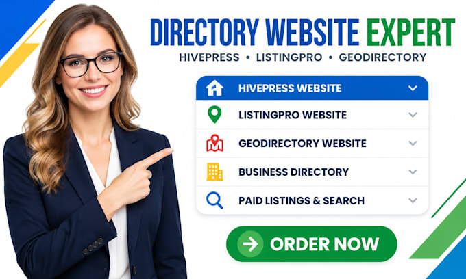 create hivepress website, directory website, listingpro and geodirectory website