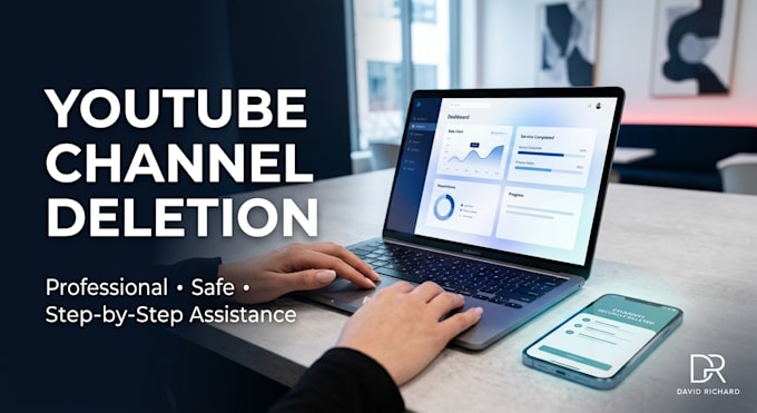 help you delete your youtube channel safely and correctly