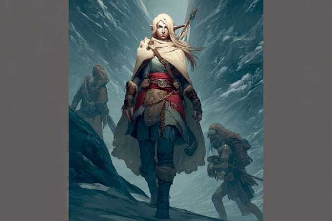 create custom dnd, rpg, and character art