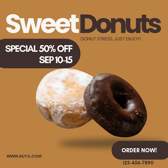 aesthetic social media posts for coffee bakery thrift stores