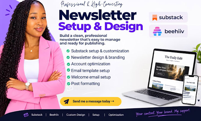 substack substack setup substack promotion substack post beehiv newsletter