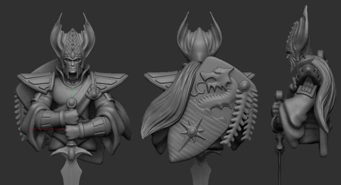 3d modeling, sculpting figurine, anime or any cartoon