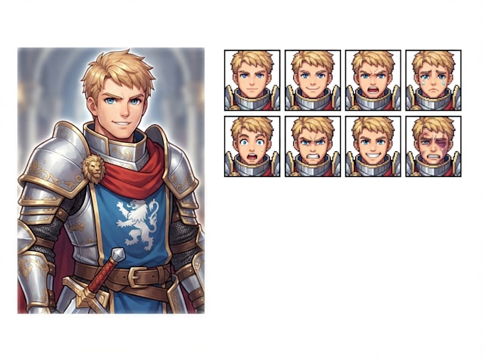 draw rpg maker character busts with facesets