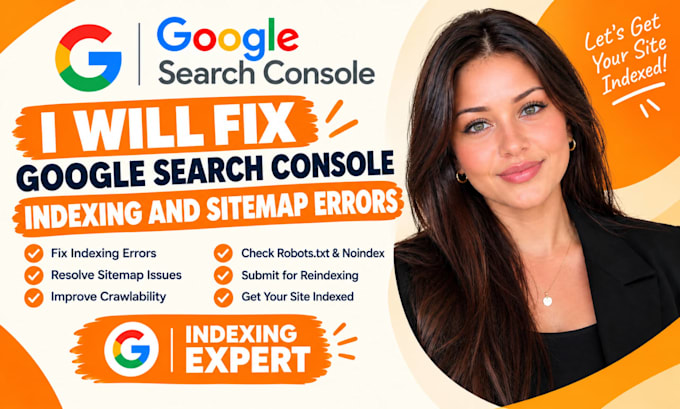 fix google search console indexing and sitemap errors
