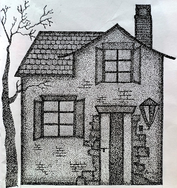 do customised stippling art