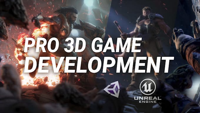 make 3d unity game with gameplay mechanics and build