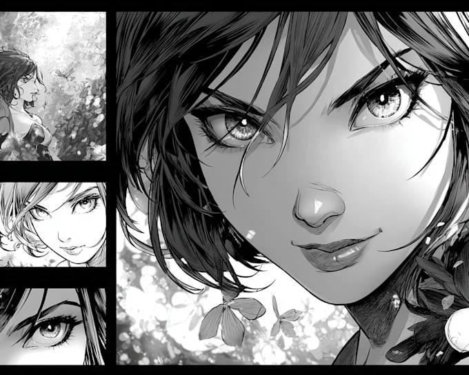 draw amazing manga or comic page for you