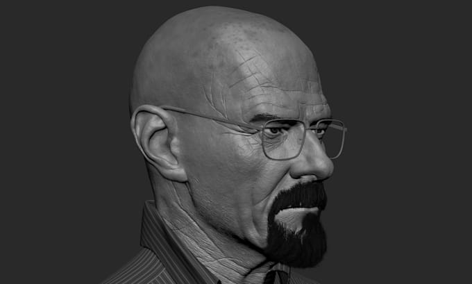 sculpt a realistic 3d head likeness from your photos