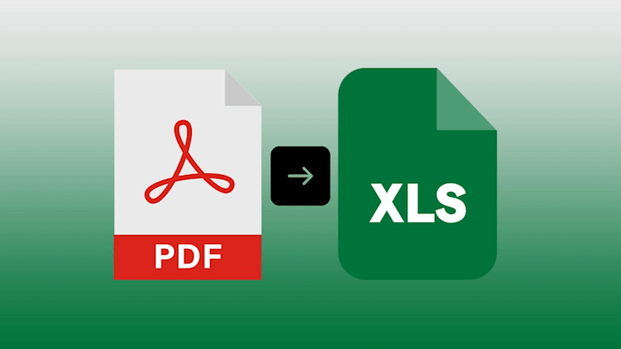 convert pdf to excel accurately and professionally