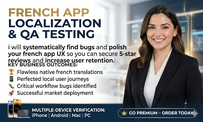 do france user feedback and french app localization qa testing software testing