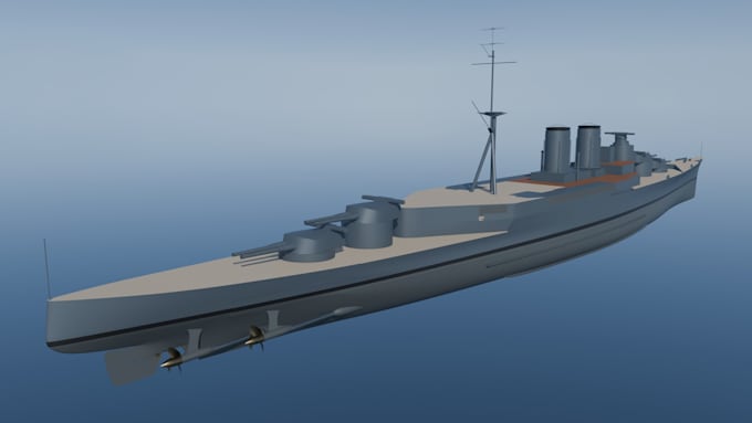 3d model a historical or custom ship for you