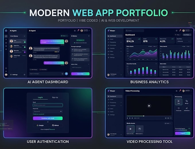 build custom python apps, ai agents, video tools, and modern UI design