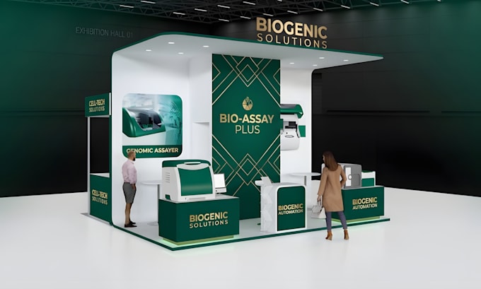 design trade show booth, backdrop for your exhibition