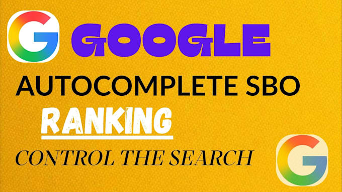 help improve your google autocomplete search visibility