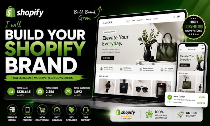 build your shopify brand from scratch