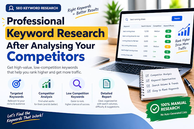 do expert SEO keyword research competitor analysis GEO
