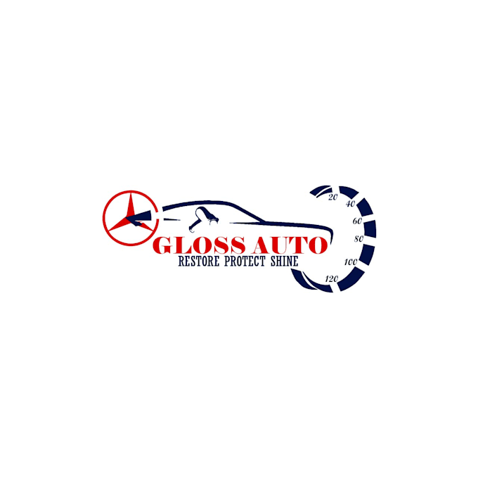 design a professional car detailing and auto care logo