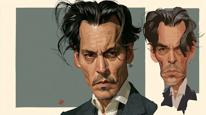 design a professional custom caricature illustration