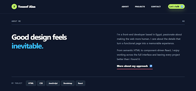 create responsive portofolio or business website