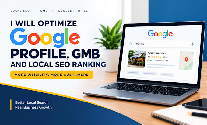 optimize google profile, gmb and local SEO ranking