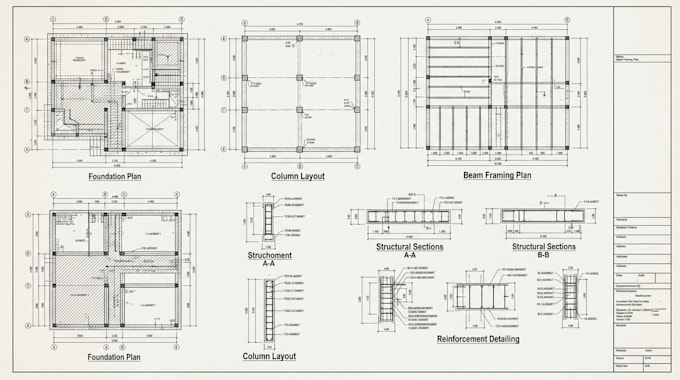 create professional structural drawings and detailing in autocad