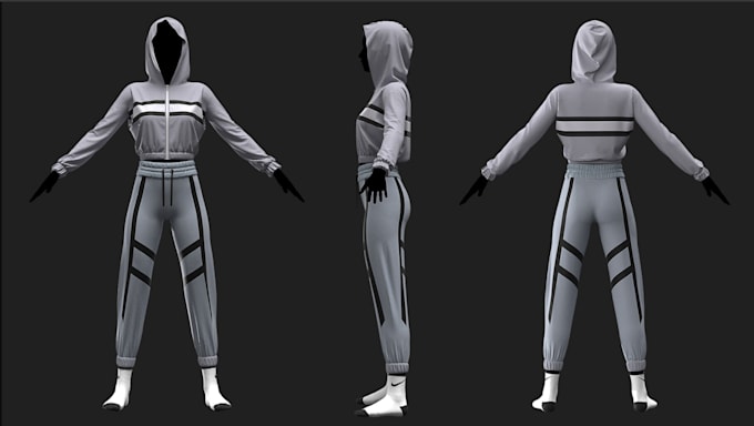 create realistic 3d clothing for fashion brands using clo3d, marvelous designer